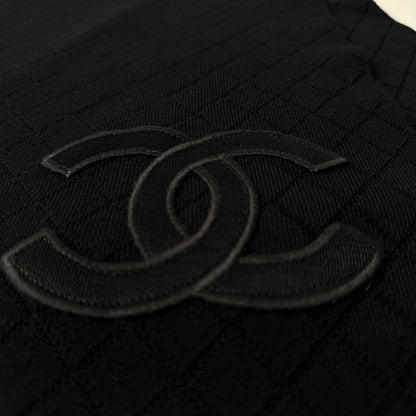 Chanel CC Logo Scarf Shawl Wool — view 5