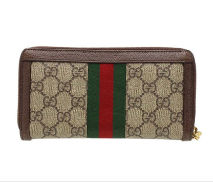 Gucci Ophidia GG Supreme Zip Around Wallet — view 2