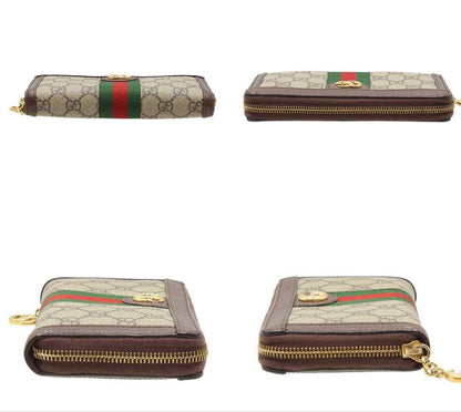 Gucci Ophidia GG Supreme Zip Around Wallet — view 6