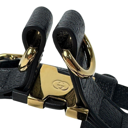 Gucci Interlocking Harness Dog Leather Pet Accessory — view 7