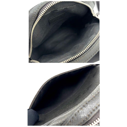 Louis Vuitton Taiga Dimitri Shoulder Bag Ardoise Black — view 3
