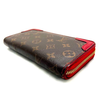 Louis Vuitton Retiro Monogram Zippy Wallet Cerise — view 7