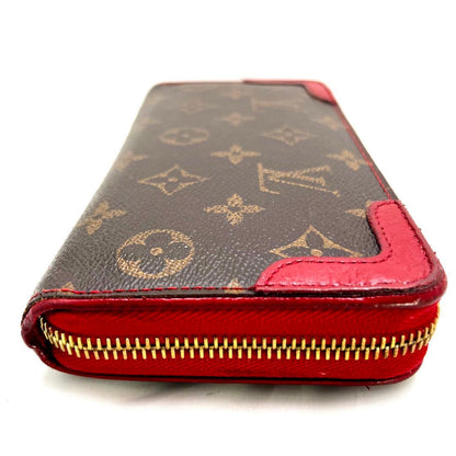 Louis Vuitton Retiro Monogram Zippy Wallet Cerise — view 9