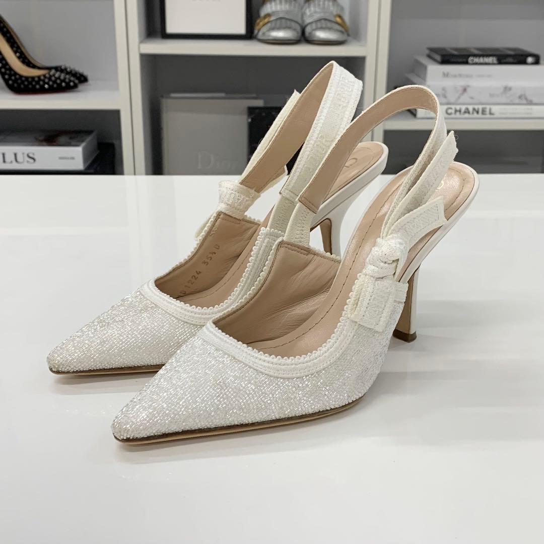 Dior J'Adior Fabric Slingback Pumps Heels — view 3