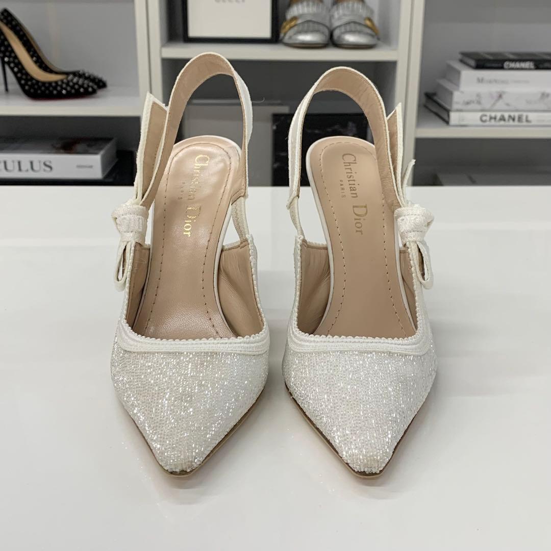 Dior J'Adior Fabric Slingback Pumps Heels — view 4