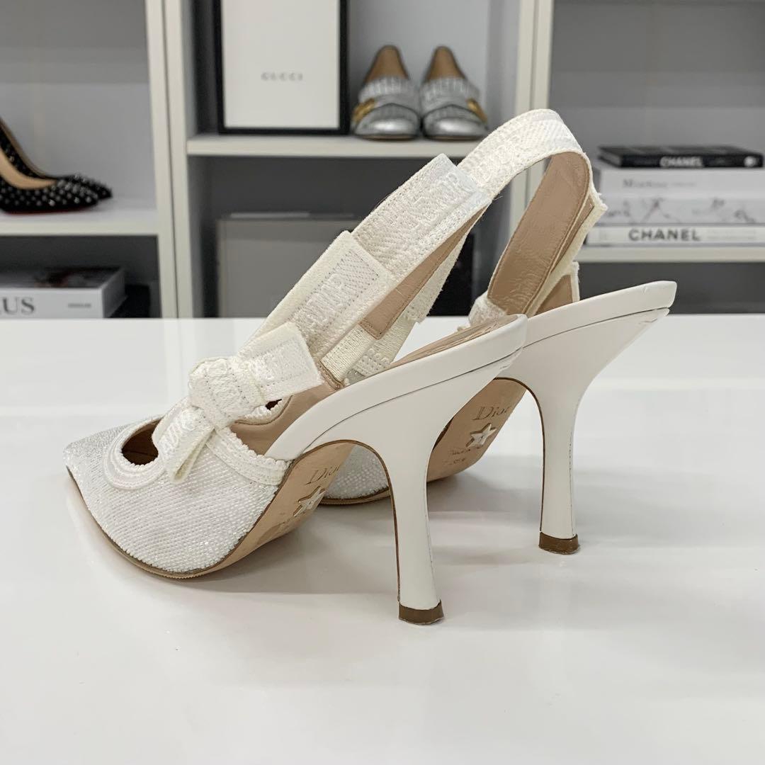 Dior J'Adior Fabric Slingback Pumps Heels — view 5