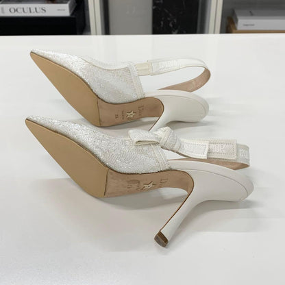 Dior J'Adior Fabric Slingback Pumps Heels — view 7