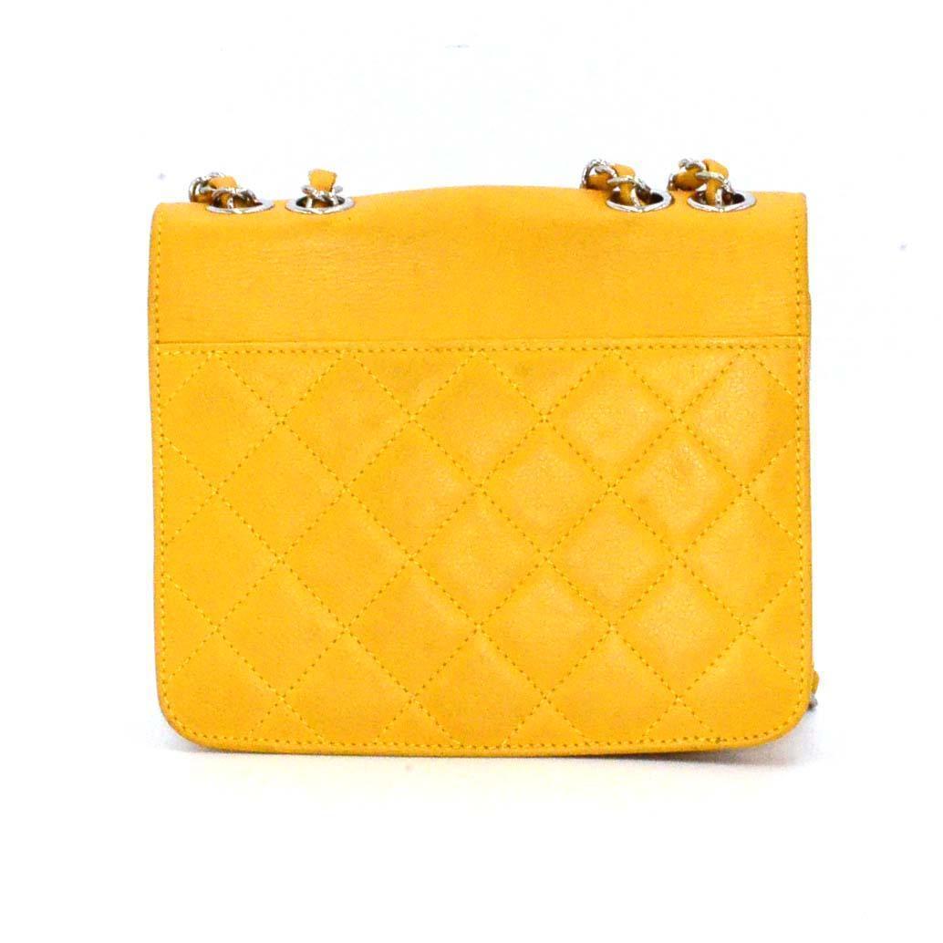 Chanel Half Coco Quilted Caviar Leather Chain Shoulder Bag