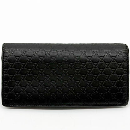 Gucci Micro Guccissima GG Bifold Wallet Black Leather — view 2
