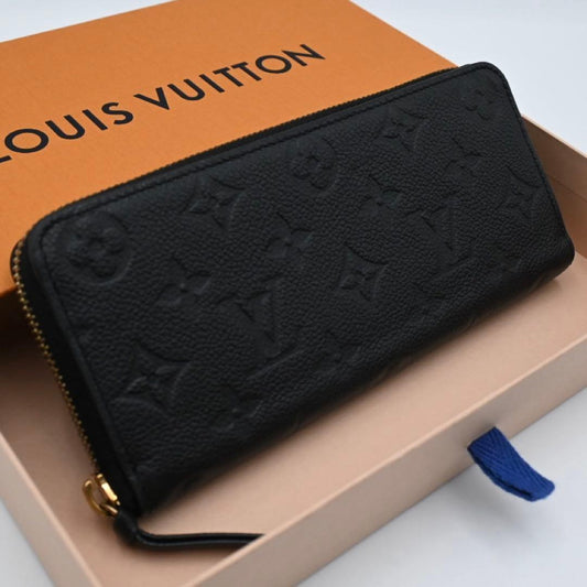 Louis Vuitton Monogram Empreinte Portefeuille Clemence Wallet