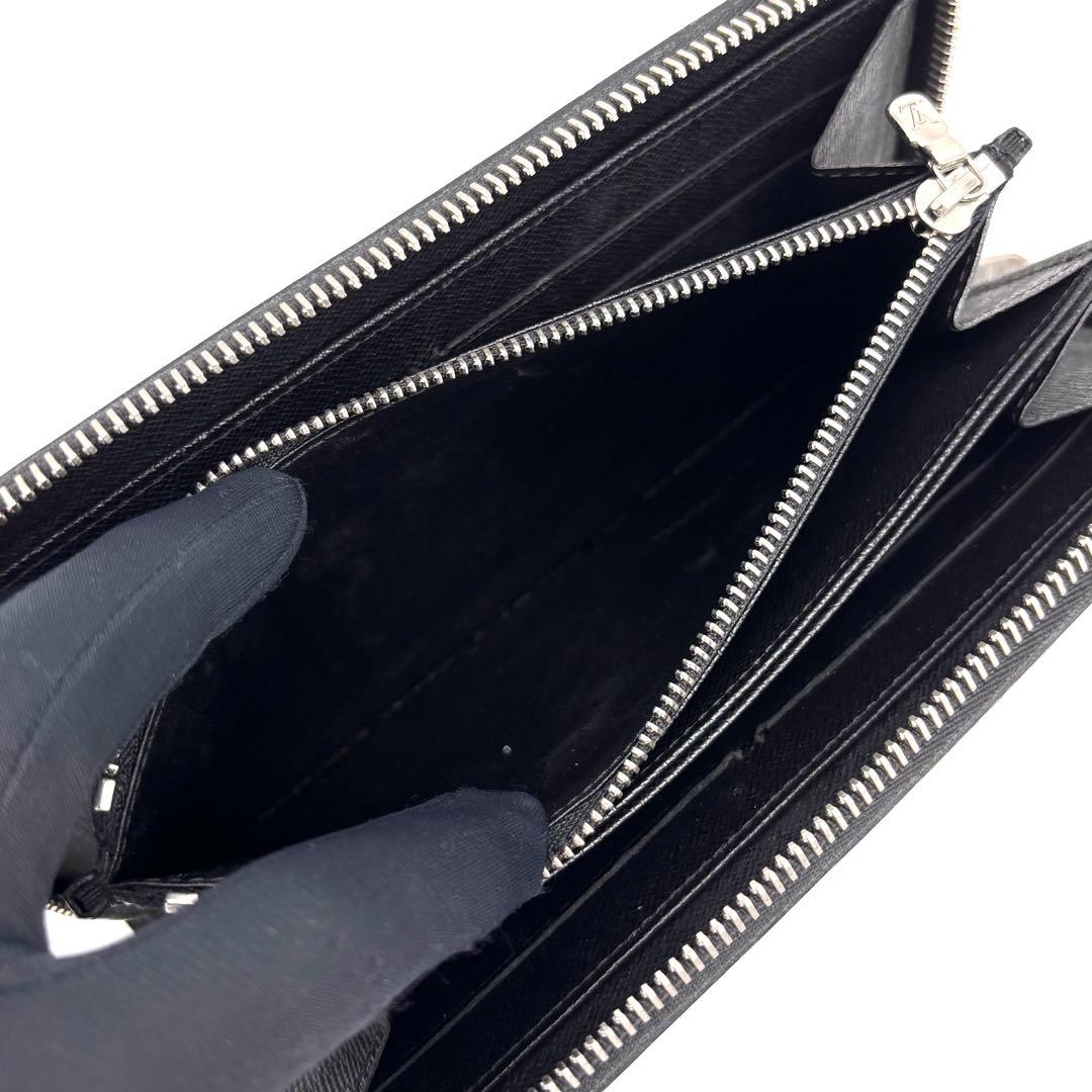 Louis Vuitton Epi Zippy Wallet Noir Black — view 5