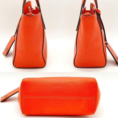 Gucci 2-way Bag Swing Leather Orange