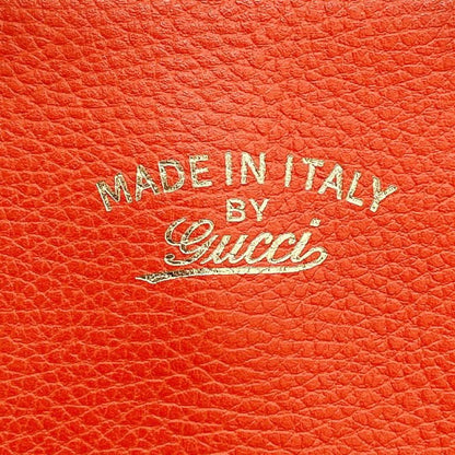 Gucci 2-way Bag Swing Leather Orange