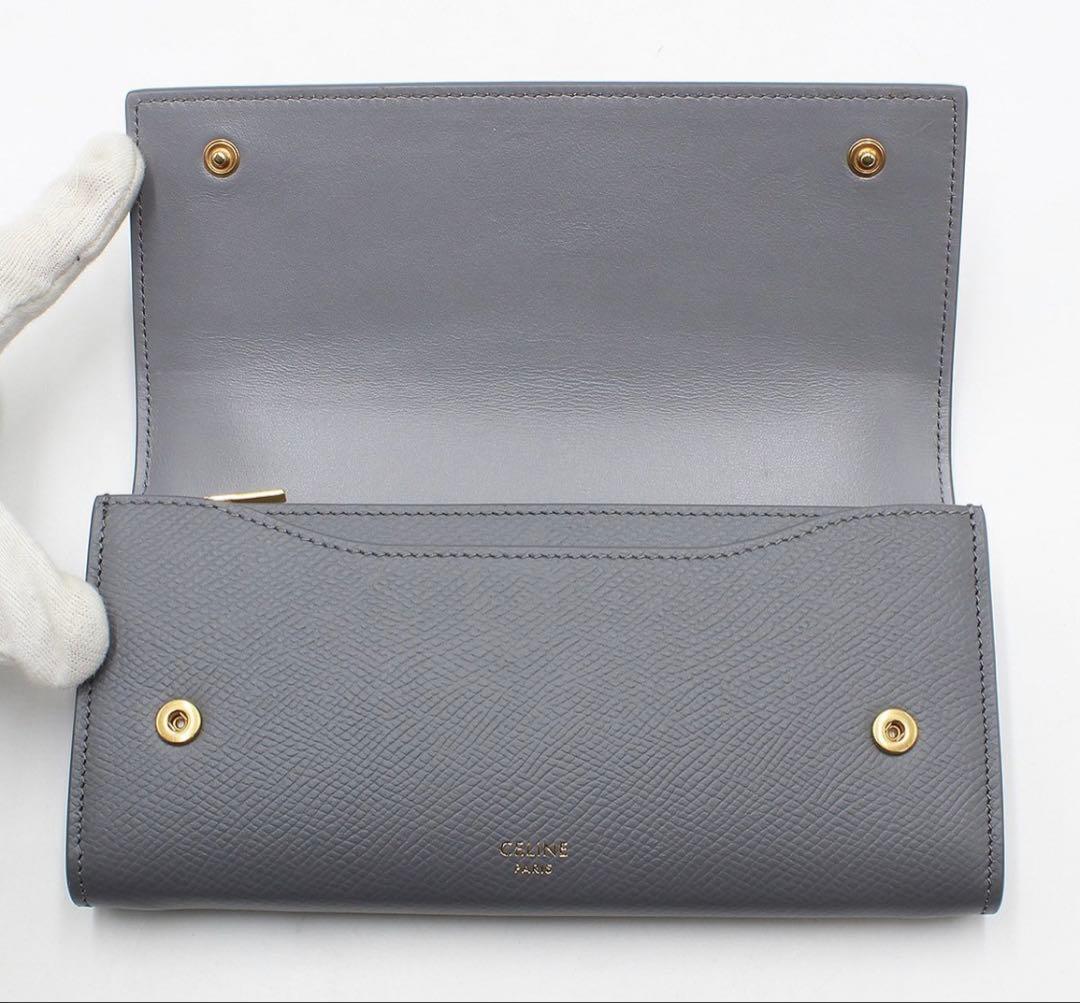 Celine Largeflap Wallet Hook Bi Foldlong — view 7