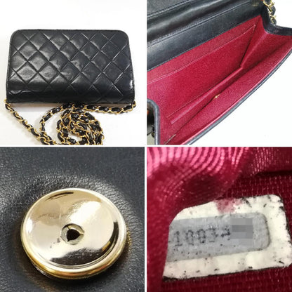 Chanel Class Lambskin Black Chain Shoulder Bag — view 4