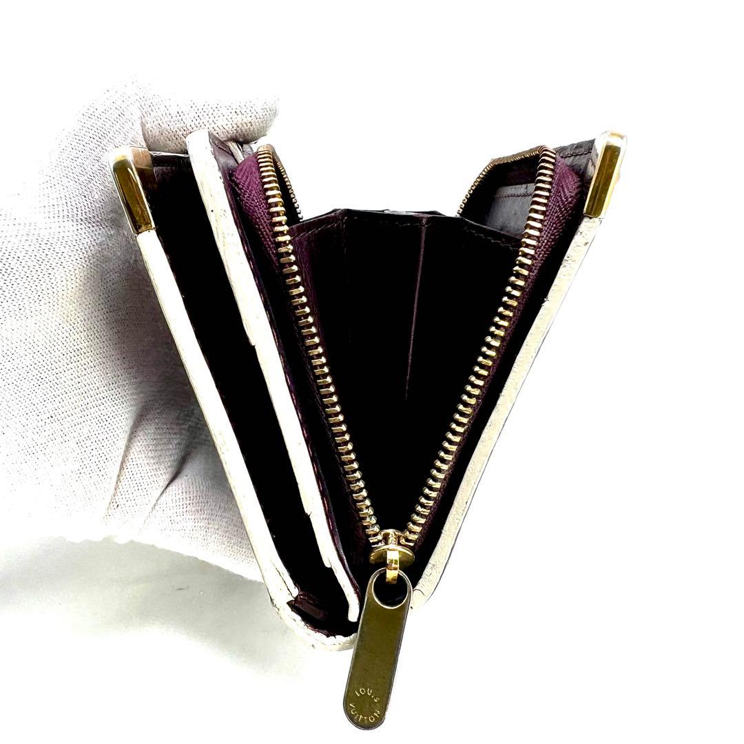 Louis Vuitton Suhali Compact Zip Purple Bifold Wallet