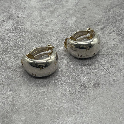 Chanel Logo Earrings Vintage