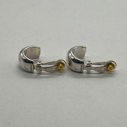 Chanel Logo Earrings Vintage — view 3