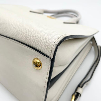 Prada Saffiano City 2-Way Shoulder