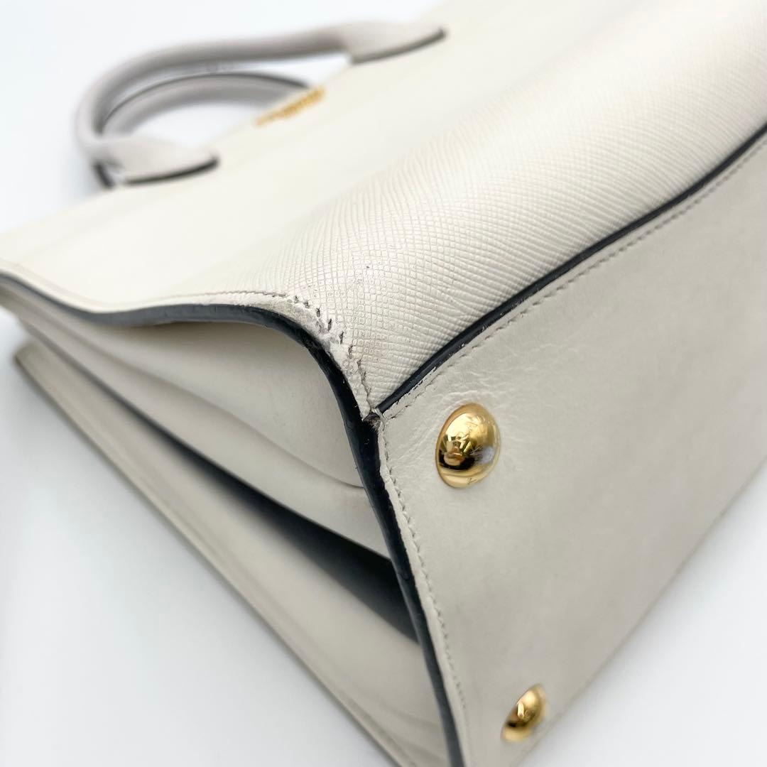 Prada Saffiano City 2-Way Shoulder