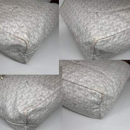 Goyard Super Saint Louis PM Tote White Pouch — view 9