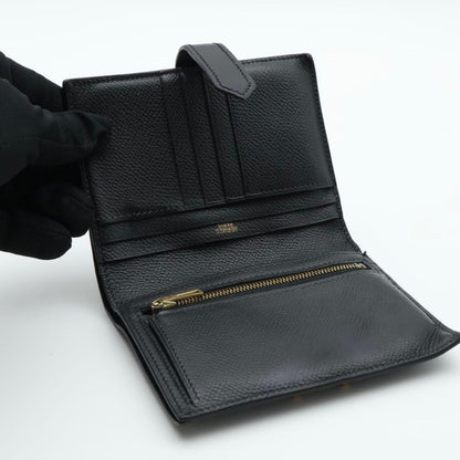 Hermes Bearn Compact Veau Epsom Bifold Wallet Black — view 2