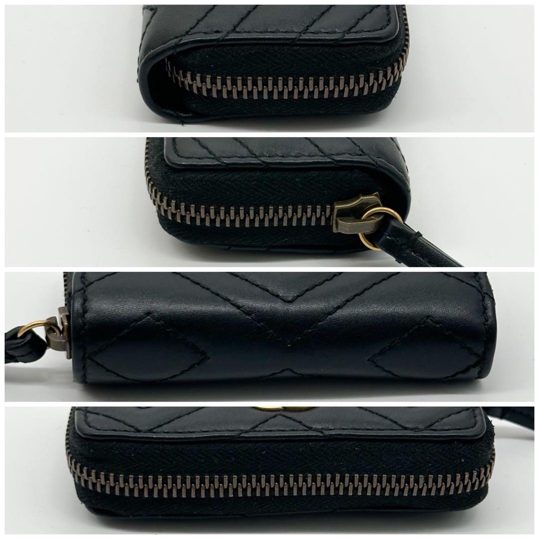 Gucci Marmont Quilted L-shaped Coin Purse Case Double — view 4