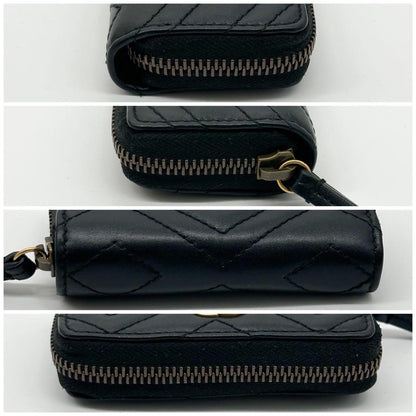 Gucci Marmont Quilted L-shaped Coin Purse Case Double — view 4