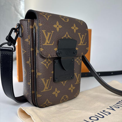 Louis Vuitton Super Monogram Macassar S Lock Shoulder Bag — view 3