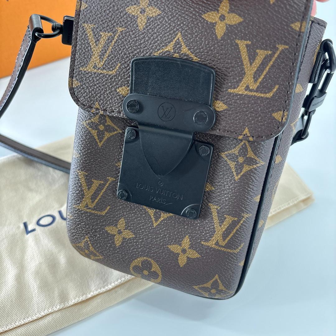 Louis Vuitton Super Monogram Macassar S Lock Shoulder Bag — view 6