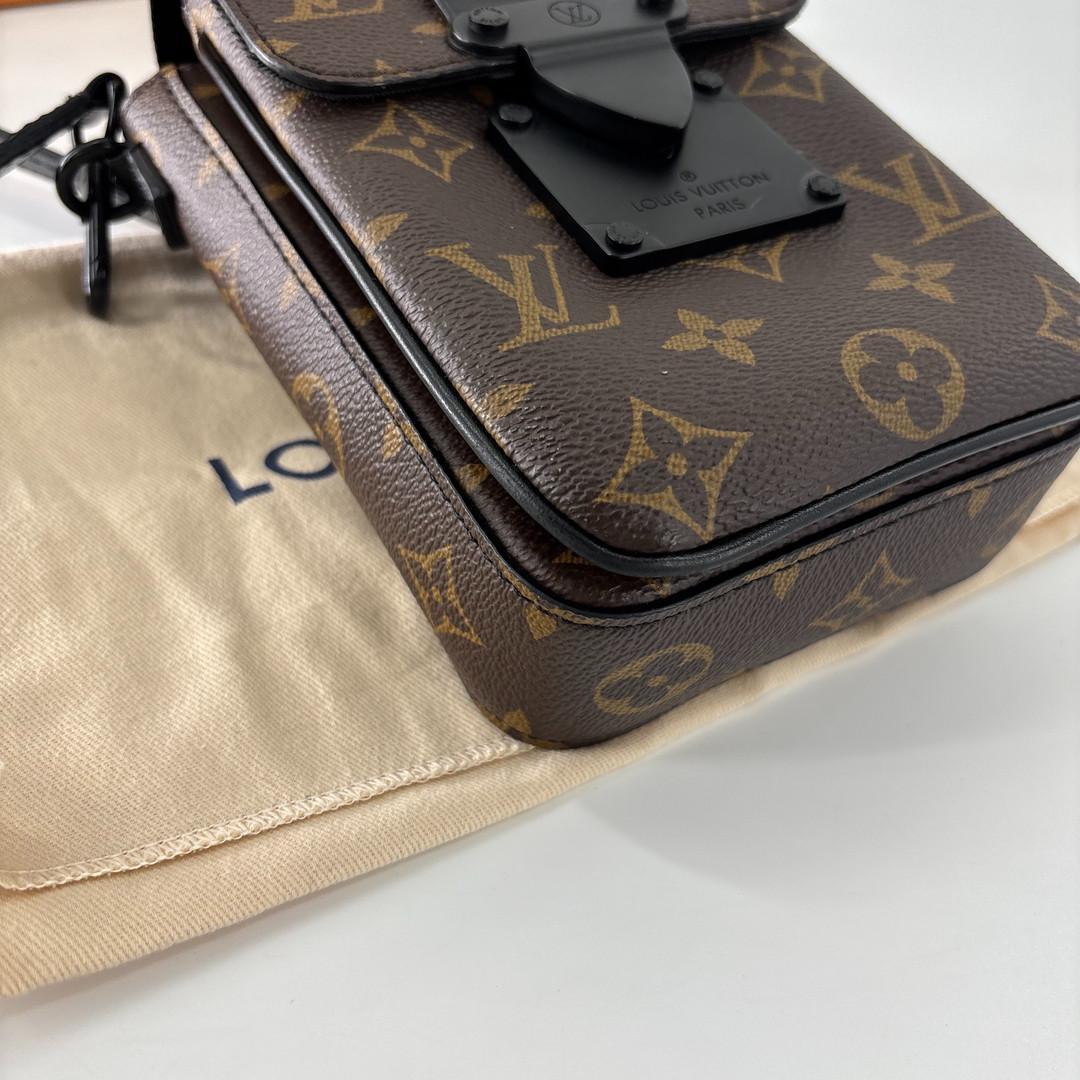Louis Vuitton Super Monogram Macassar S Lock Shoulder Bag — view 7