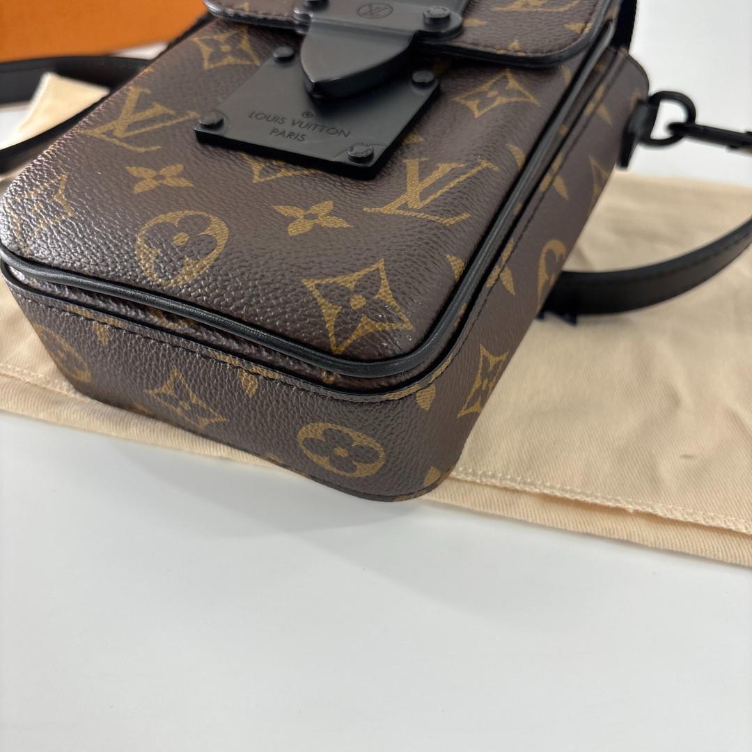 Louis Vuitton Super Monogram Macassar S Lock Shoulder Bag — view 8