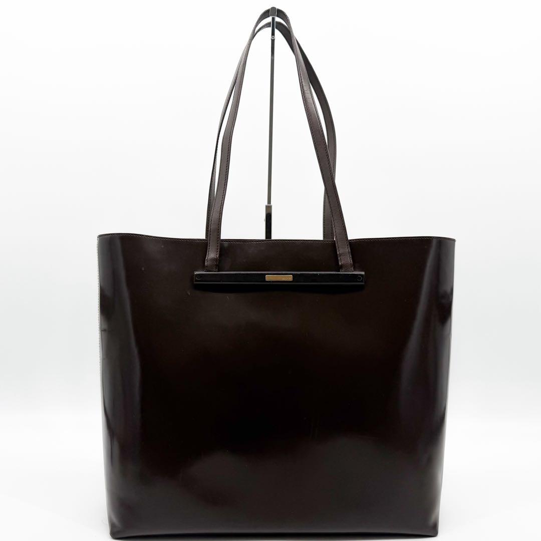Gucci Tote Bag Cabas Leather Tom Ford Era Vintage — view 2