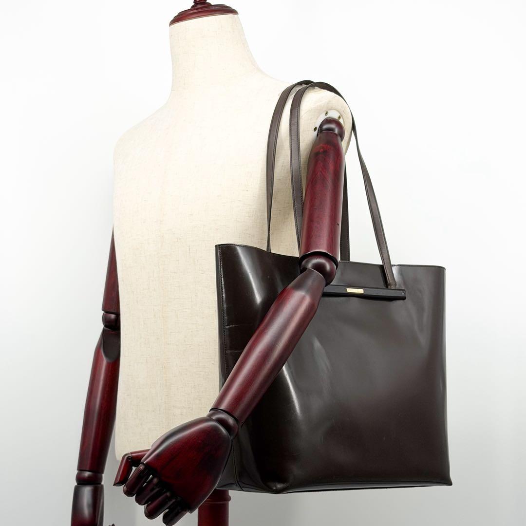 Gucci Tote Bag Cabas Leather Tom Ford Era Vintage — view 4