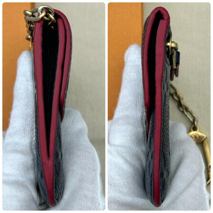 Louis Vuitton Empreinte Pochette Cles Marine Coin Case — view 4