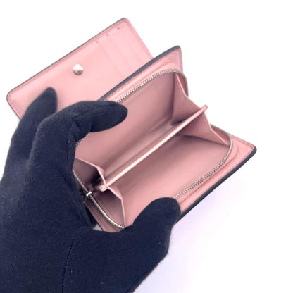 Louis Vuitton Monogram Mahina Portefeuille Ku Bifold Wallet Pink — view 5