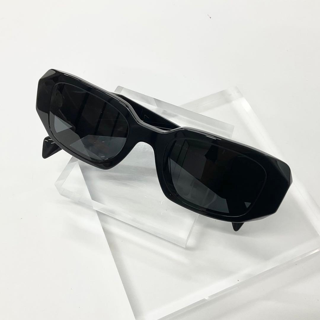 Prada Sunglasses Logo Eyewear Black