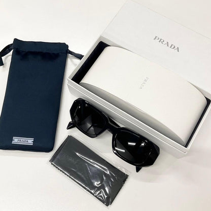Prada Sunglasses Logo Eyewear Black