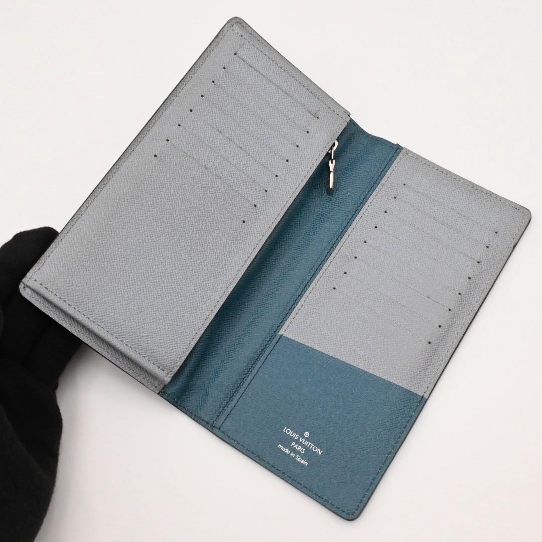 Louis Vuitton Epi Eclipse Portefeuille Brazza Wallet Black — view 3
