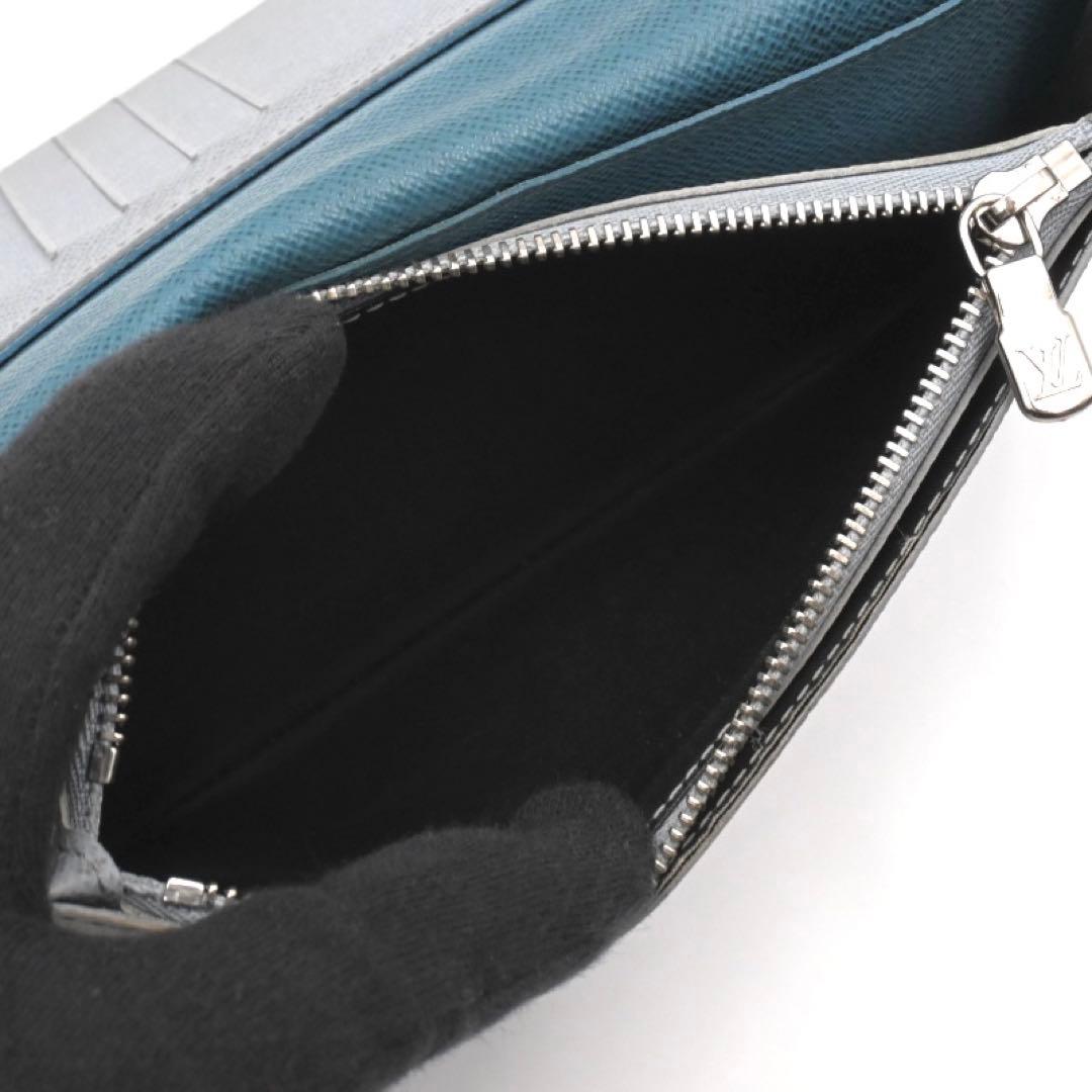 Louis Vuitton Epi Eclipse Portefeuille Brazza Wallet Black — view 4