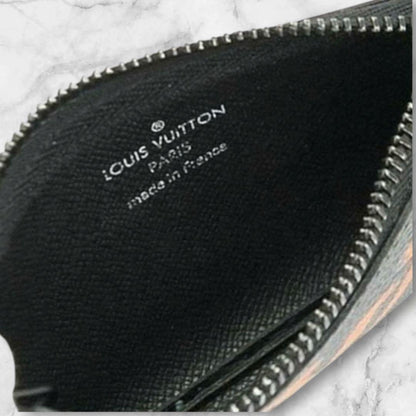 Louis Vuitton Monogram Eclipse Graffiti Pochette Cles — view 8