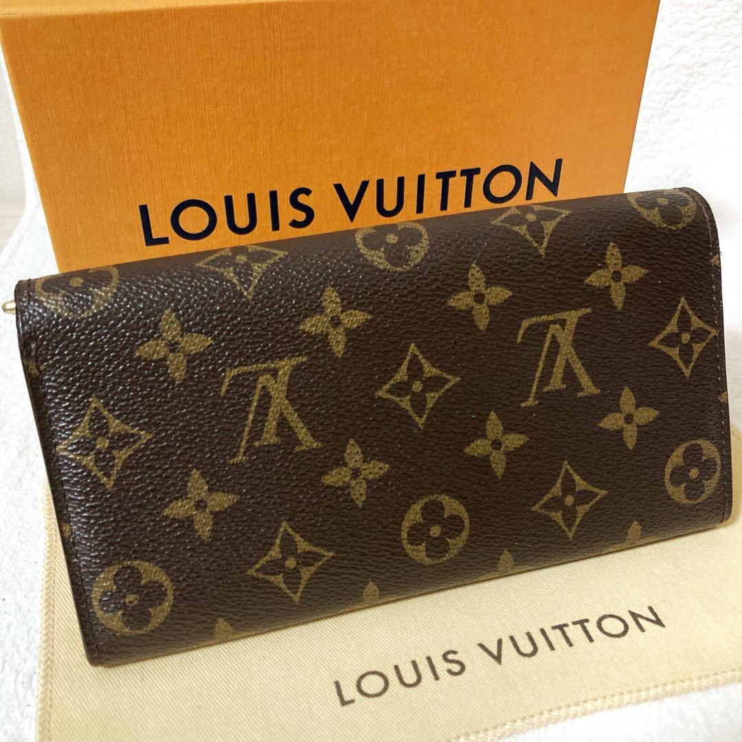 Louis Vuitton Portefeuille Sarah Monogram Long Wallet With 10 Card Slots