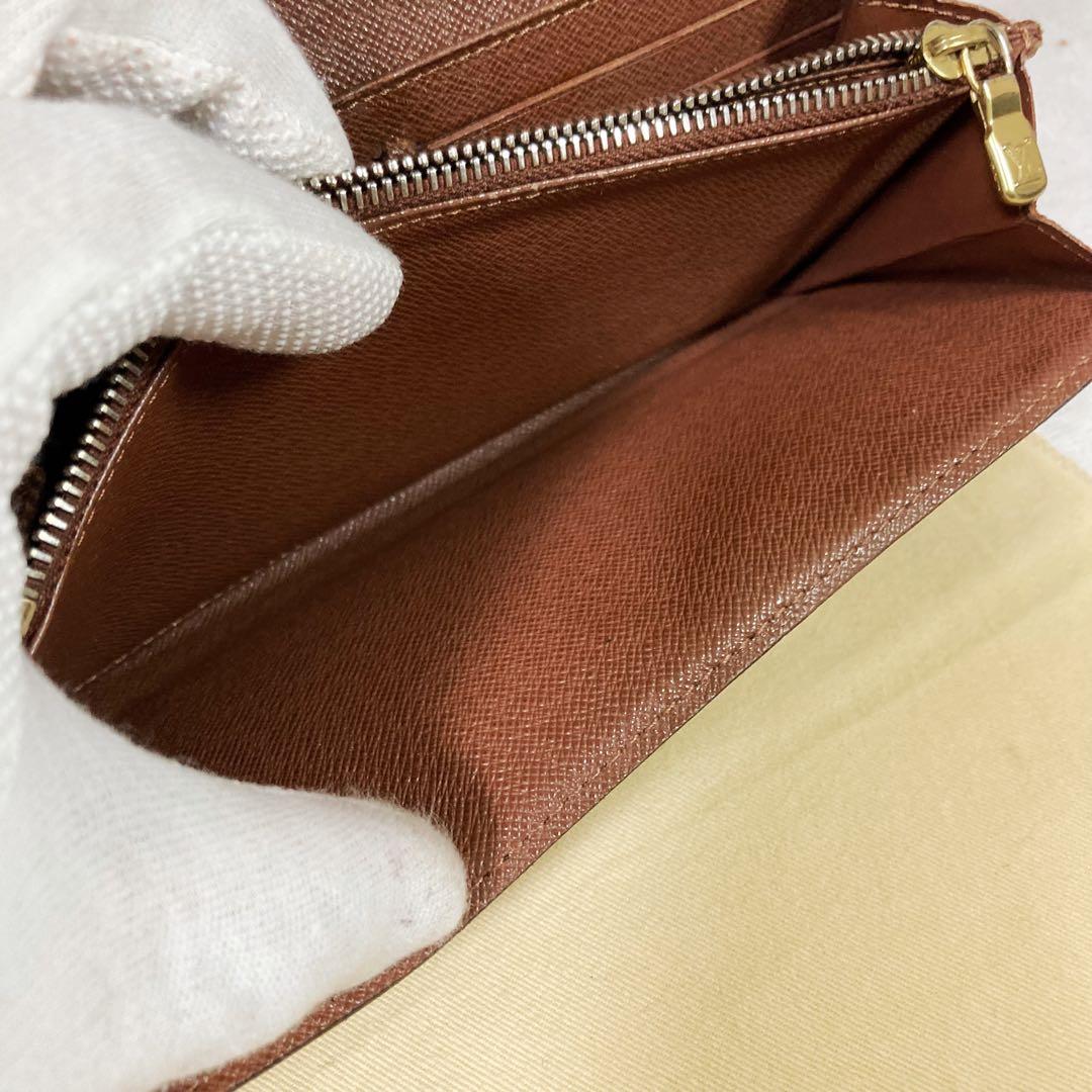 Louis Vuitton Portefeuille Sarah Monogram Long Wallet With 10 Card Slots