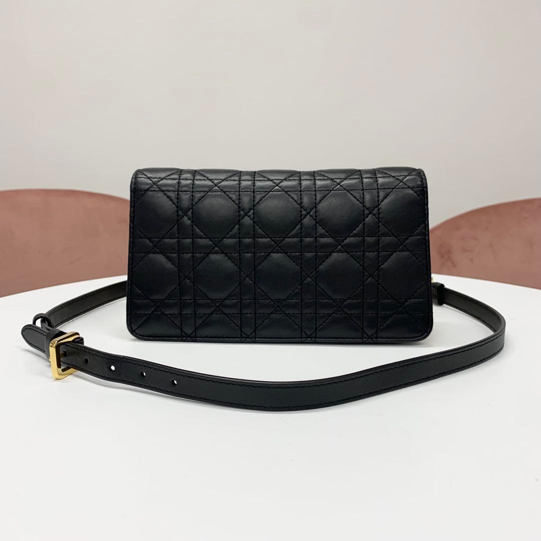 Dior Jolie Calfskin Shoulder Bag — view 3