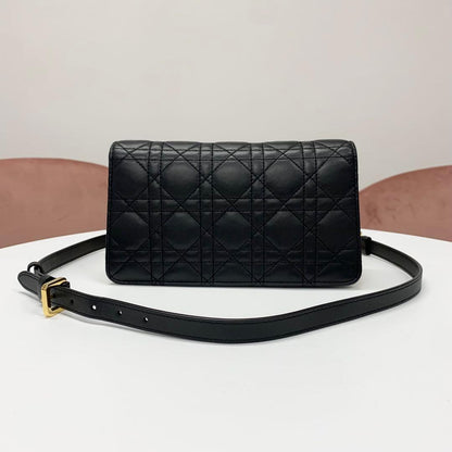 Dior Jolie Calfskin Shoulder Bag — view 3