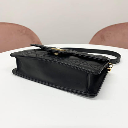Dior Jolie Calfskin Shoulder Bag — view 4