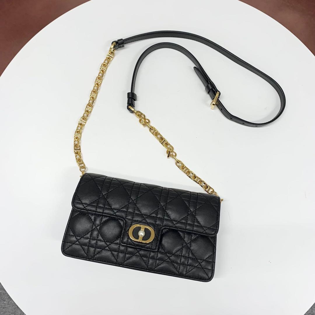 Dior Jolie Calfskin Shoulder Bag — view 5