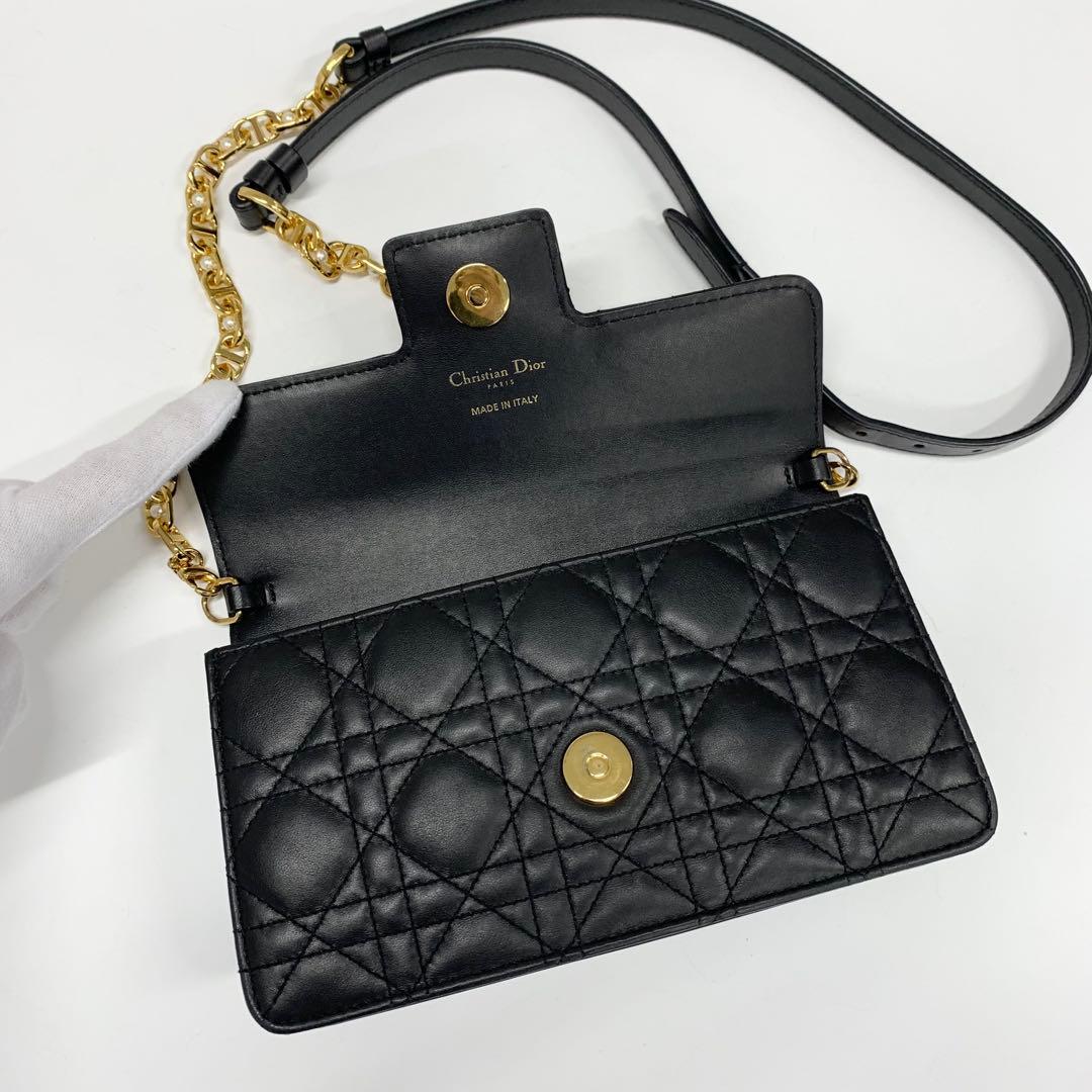 Dior Jolie Calfskin Shoulder Bag — view 6
