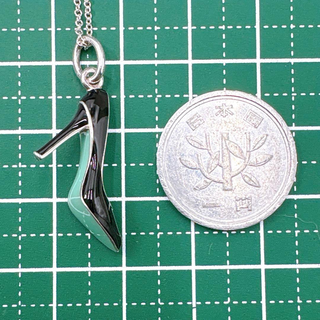 Tiffany & Co High Heels Blue Necklace In 925 Silver