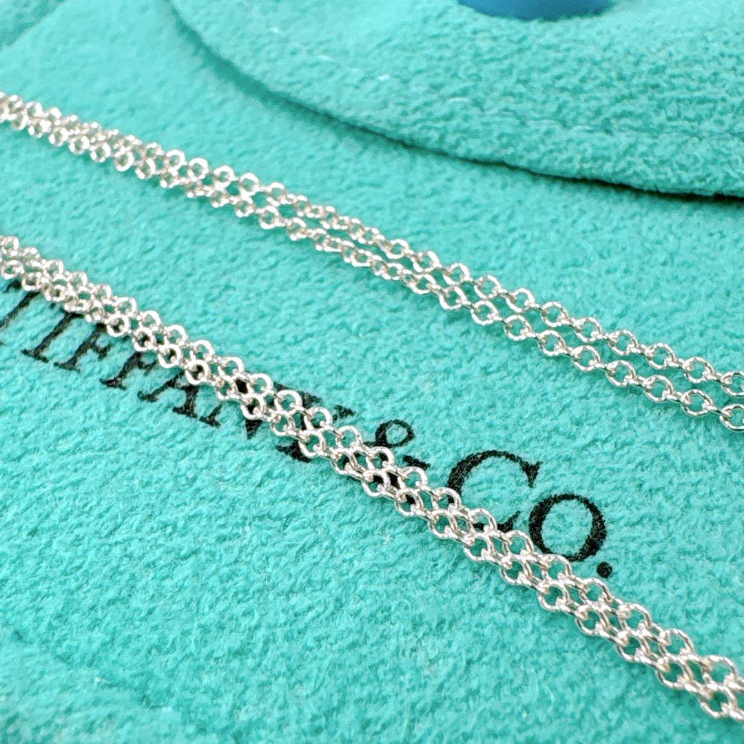 Tiffany & Co High Heels Blue Necklace In 925 Silver